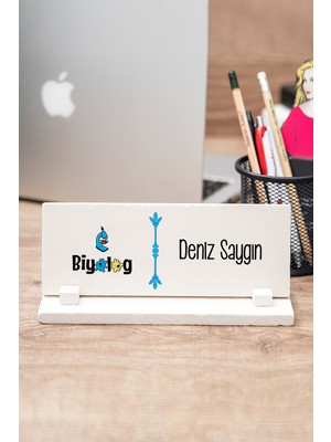 Hediye Dükkanı Biyologlara Hediye Taş Masa Isimliği