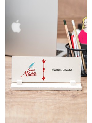 Hediye Dükkanı Genel Müdüre Hediye Taş Masa Isimliği