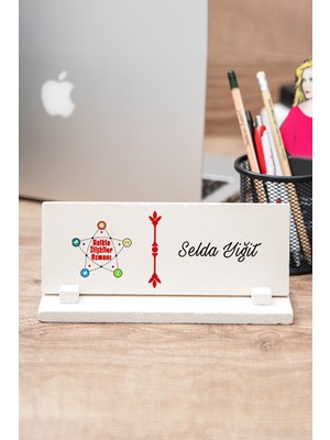 Hediye Dükkanı Halkla Ilişkiler Uzmanına Hediye Taş Masa Isimliği