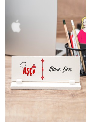 Hediye Dükkanı Aşçıya Hediye Taş Masa Isimliği