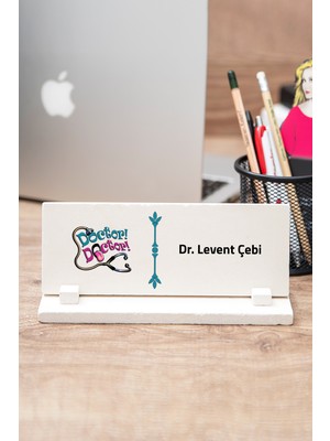 Hediye Dükkanı Doktor Doktor Tasarım Taş Masa Isimliği