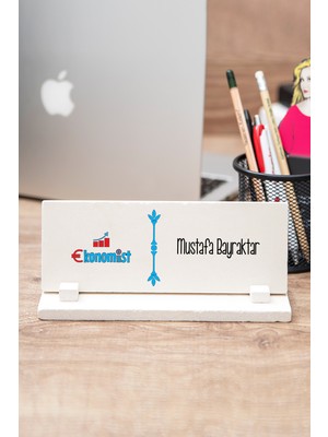 Hediye Dükkanı Ekonomistlere Hediye Taş Masa Isimliği