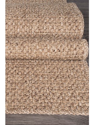 Konfor Halı Rusticana 3101 Jüt Tabanlı Modern Örme Kilim