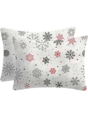 Lief Home Flanel ( Pazen ) Fermuarlı Bebek Yastık Kılıfı | 35X45 ( 2 Adet )