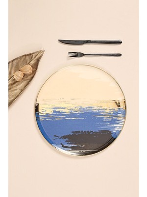 Porland Dash Düz Servis Tabağı 27CM 04ALM007795