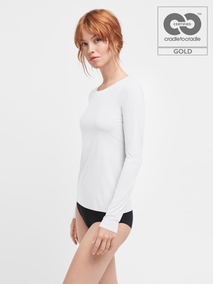 Wolford Aurora Pure Top Long Sleeves