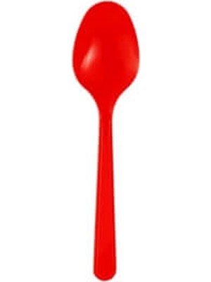 Parti Adresi Kaşık 25'Li Kırmızı