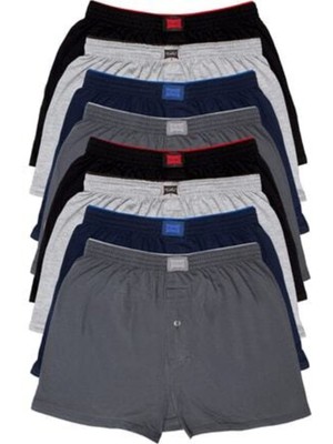 Tutku Tutku erkek Penye Düz Boxer 6 Adet Tutku Erkek Penye Düz Boxer 
