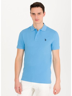 U.S. Polo Assn. Turkuaz Erkek Polo T-Shirt GTP04IY02310