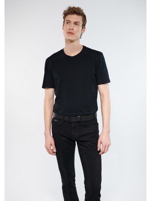 Mavi Erkek Siyah Basic Tişört 0610251-900