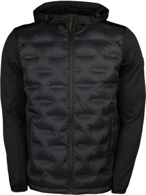 Jack & Jones Jcohunt Hybrid Jacket Smu Erkek Günlük Ceket 12238327-BLACK Siyah