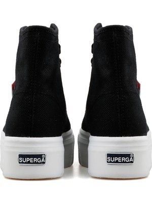 Superga 2708 Hi Top Kadın Günlük Ayakkabı S41273W-F83-SP Siyah