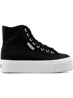 Superga 2708 Hi Top Kadın Günlük Ayakkabı S41273W-F83-SP Siyah