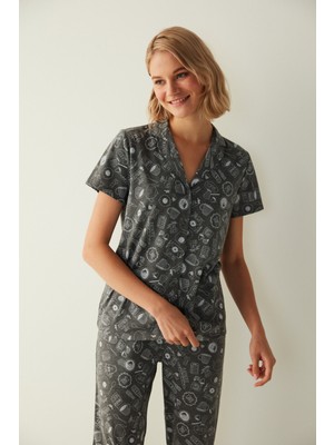 Penti Base Morning Gömlek Pantolon Pijama Takımı