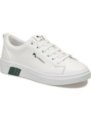 Lumberjack Kadın Beyaz Sneaker Düz Tabanlı Güvenli Yürüyüş İçin Kaymaz Taban 2023