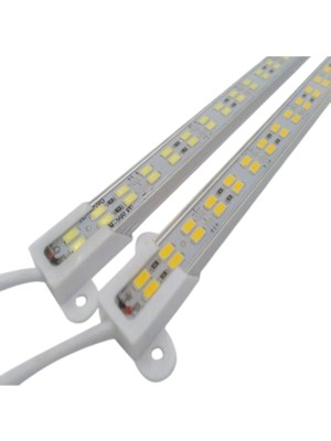 Hazar Led 12 Volt Su Geçirmez Led Bar Çift Sıra Çubuk Led Kırmızı