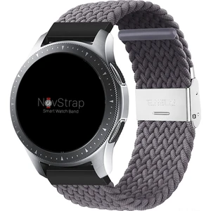 Novstrap Huawei Watch Gt 2e ile Uyumlu Kordon Kayış (22MM) Flexible Elastik Örgü Kayış