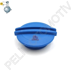 Pelit Otomotiv Skoda Yedek Su Bıdonu Genlesme Kabı Kapağı 3B0121321