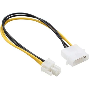 BK Teknoloji 4 Pin Molex - Atx P4 Cpu 4-Pin 12V Psu Güç Kaynağı Konektörü Adaptör Kablosu