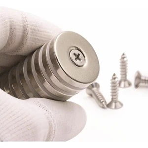 TR Magnet Çap : 15 mm x 8,4,4,2 x Kalınlık :5 mm Havşa Delikli Neodyum Mıknatıs