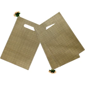 Repro Design 25X35 Hediyelik Lüks El Geçme Poşet 10 Adet Siyah