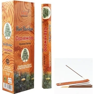 Cedarwood Ağaç Kokusu 120 Adet Çubuk Tütsü 1 Adet Kayık Tütsülük Hediye