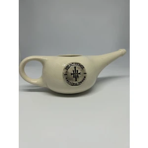 Hilal Temiz Healing Touch Neti Pot - Neti Burun Duşu - Seramik Burun Temizleme Demliği
