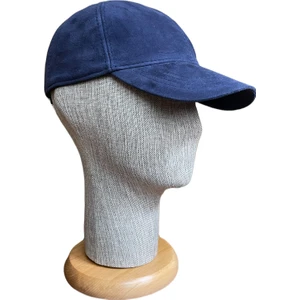 Rupen Kraft  Deri Süet Kep Şapka Çırtlı