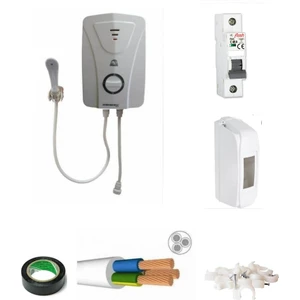 Aydın Derya Elektrıklı Şohben 7 mt Kablolu Tam Takım Set