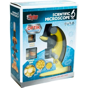 Vardem Oyuncak Işıklı Objektif Mikroskop