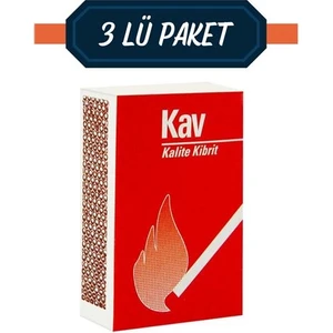 Kav 3 Paket Kutu Kibrit