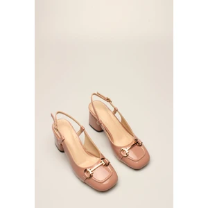 Somon Rugan Tokalı  Kadın Topuklu