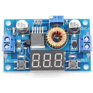 Sanec XL4015 Dijital Ekranlı Dc-Dc Ayarlanabilir Gerilim Düşürücü - Voltmetre