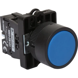 22mm Yaylı Buton Mavi NO MB3-EA610