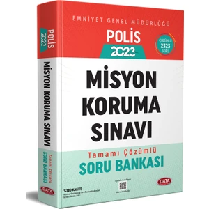 Data Yayınları Emniyet Genel Müdürlüğü Polis Misyon Koruma Sınavı Tamamı Çözümlü Soru Bankası
