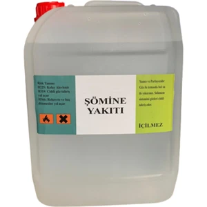 5lt Bioethanol Şömine Yakıtı Kokusuz