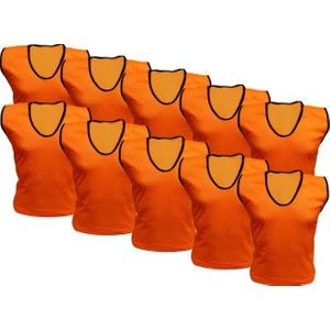 10 Adet Fileli Lüks Antrenman Yeleği Yetişkin