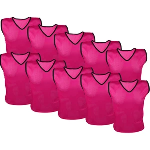 10 Adet Fileli Lüks Antrenman Yeleği Yetişkin