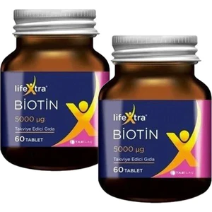 Biotin 5000 Mg 60 Tablet 2 Adet
