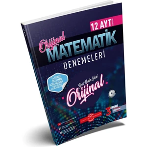 Ayt Matematik 12 Li Deneme Özel Baskı Orijınal Yayınları