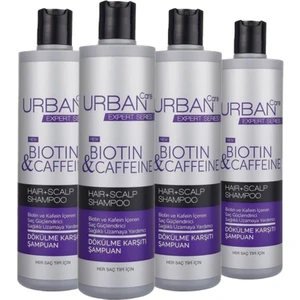 Urban Care Expert Biotin & Kafein Şampuan 350 ml x 4