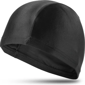 Yüzücü Bonesi Likralı Esnek Kumaş Havuz Deniz Yüzme Bonesi Bez Bone Siyah