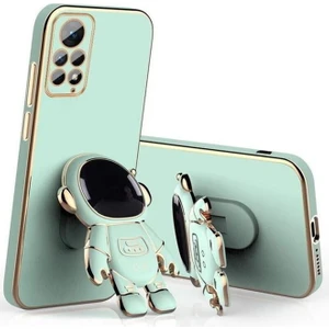 Xiaomi Redmi Note 11 Kılıf Astronot Standlı Silikon