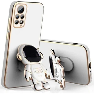Xiaomi Redmi Note 11S Kılıf Astronot Standlı Silikon