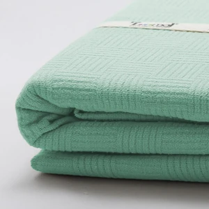 T. Concept %100 Pamuk Çift Kişilik 200X240 cm Pike Turkuaz