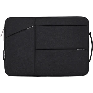 Canvas Artisan L25-58 14 Inç Dizüstü Bilgisayar Torbası Yumuşak Astarlı Fermuar Koruyucu Kollu Dizüstü Bilgisayar Çanta Taşıma Çantası (Yurt Dışından)