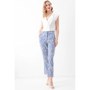 Zebra Desen Pantolon