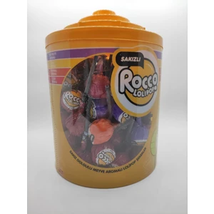 Sakız Dolgulu Meyve Aromalı Sakızlı Lolipop Şeker 90 Adet