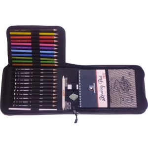 Alex Schoeller Drawing Eskiz Defteri Lyra Dereceli Kalem Bback 2 Katlı Eskiz Çantası