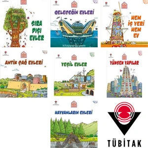 TÜBİTAK Yayınları Küçük Mimarlar Serisi 7 Kitap 7+ Yaş